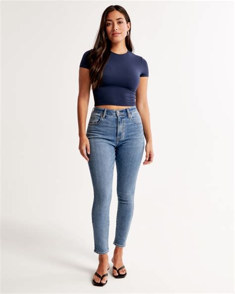 curve love high rise super skinny ankle jean|abercrombie curve love size chart.